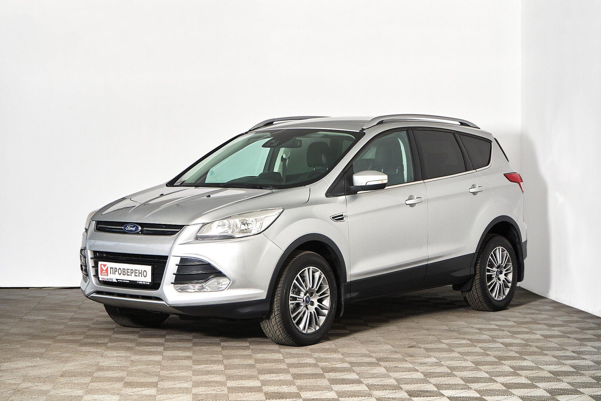 Ford Kuga 2014, серебряный
