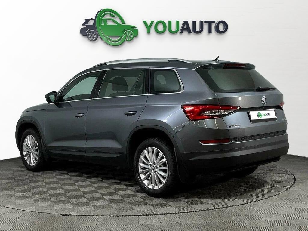 Skoda Kodiaq 2021, серый