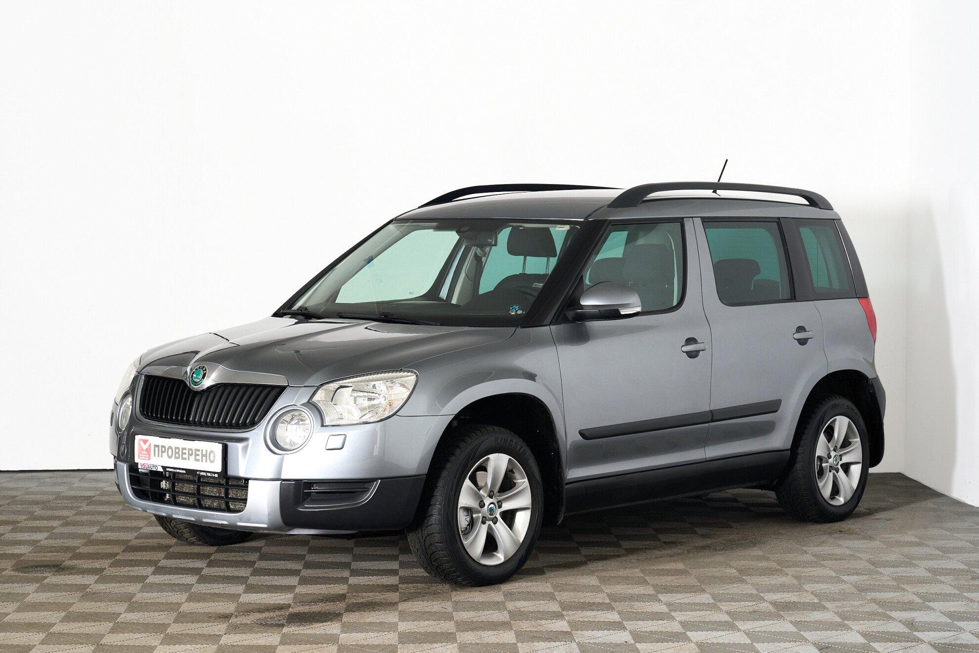 Skoda Yeti 2013, серый