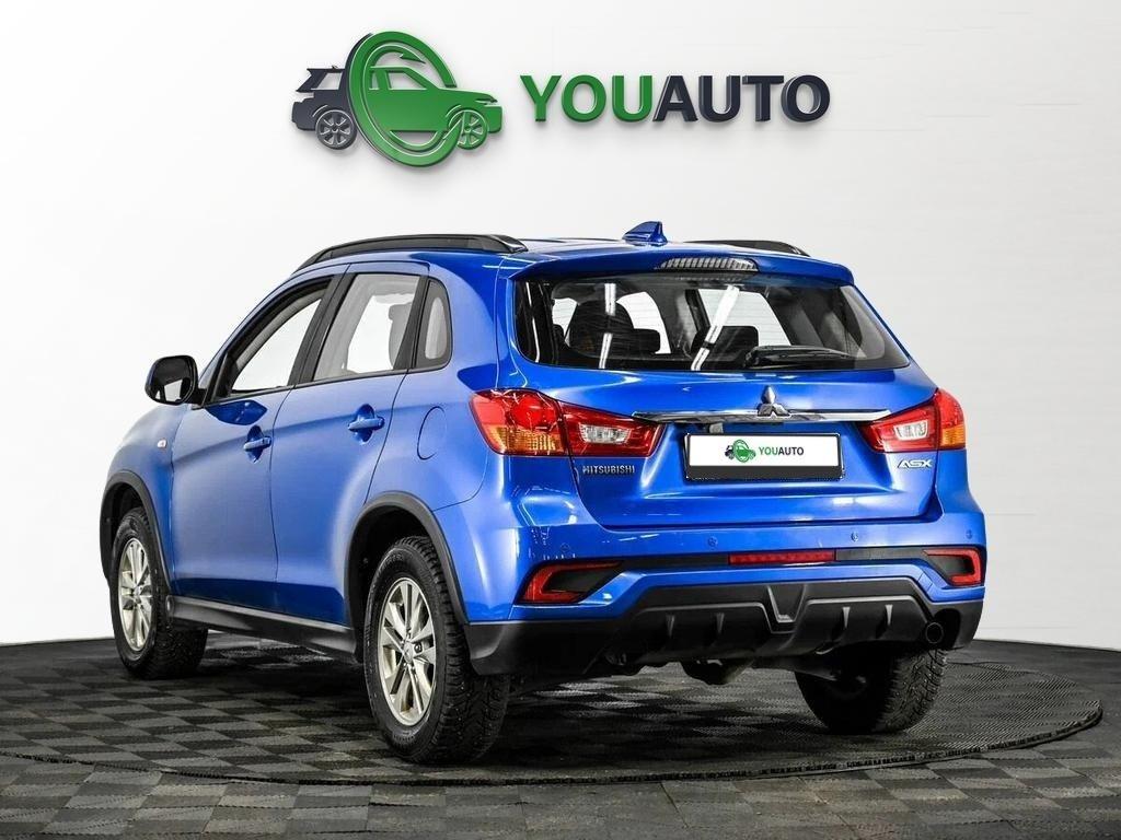 Mitsubishi ASX 2019, синий