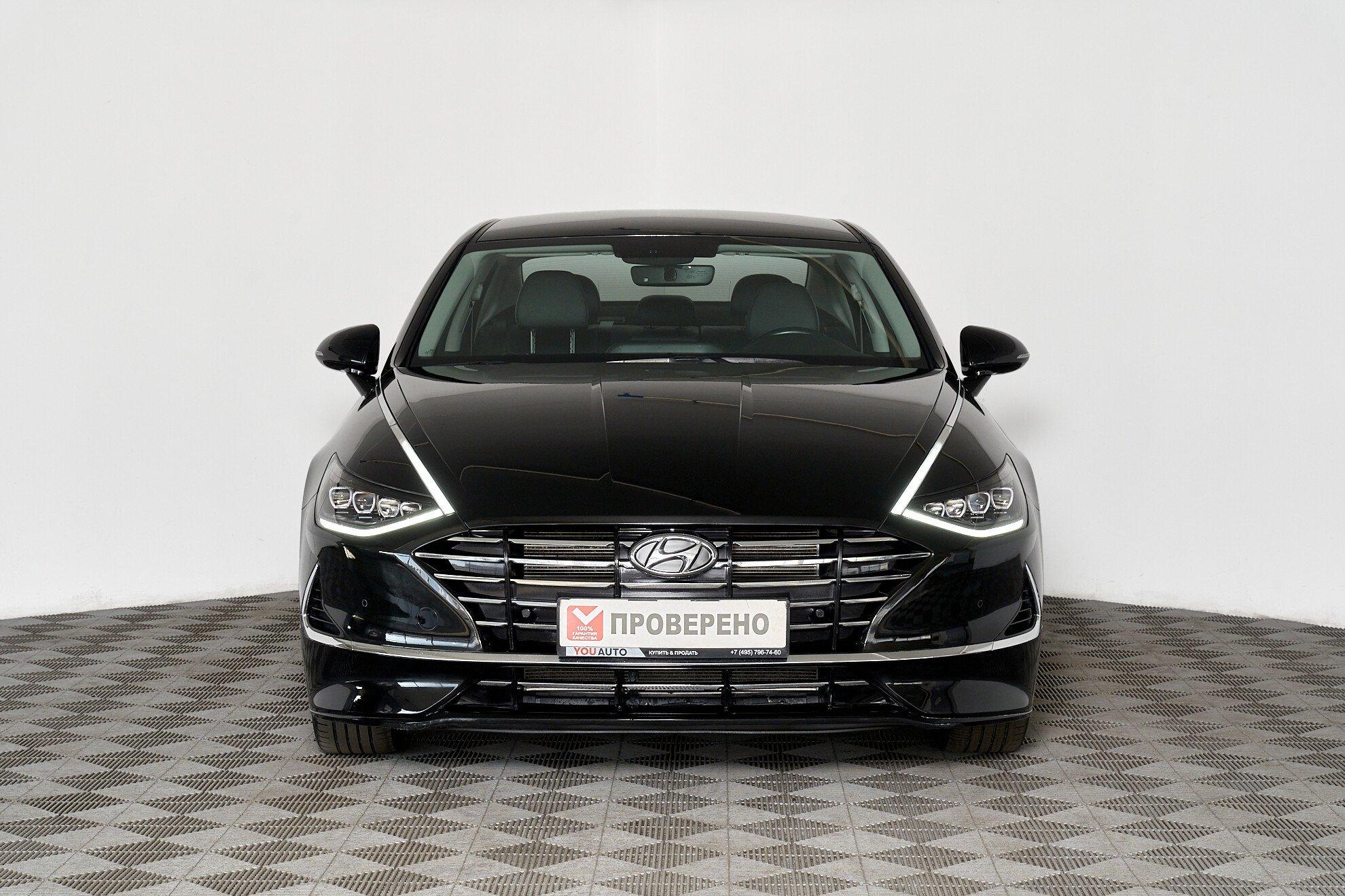 Hyundai Sonata 2019, черный