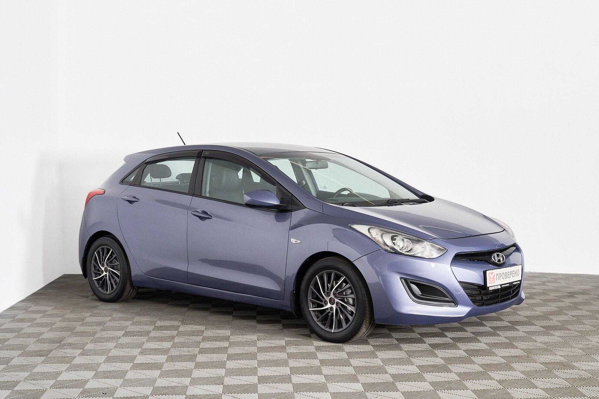 Hyundai i30 2012, синий
