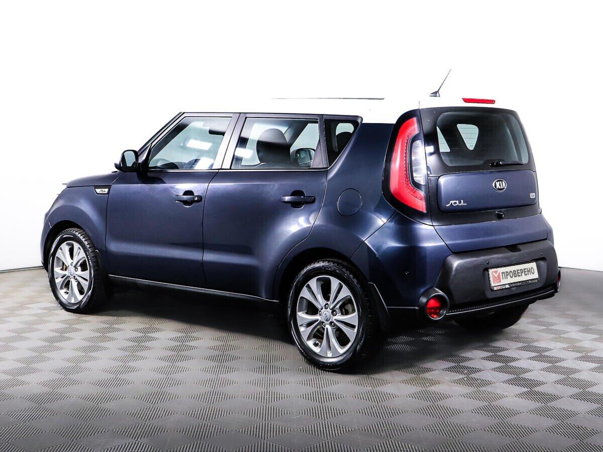 Kia Soul 2018, синий