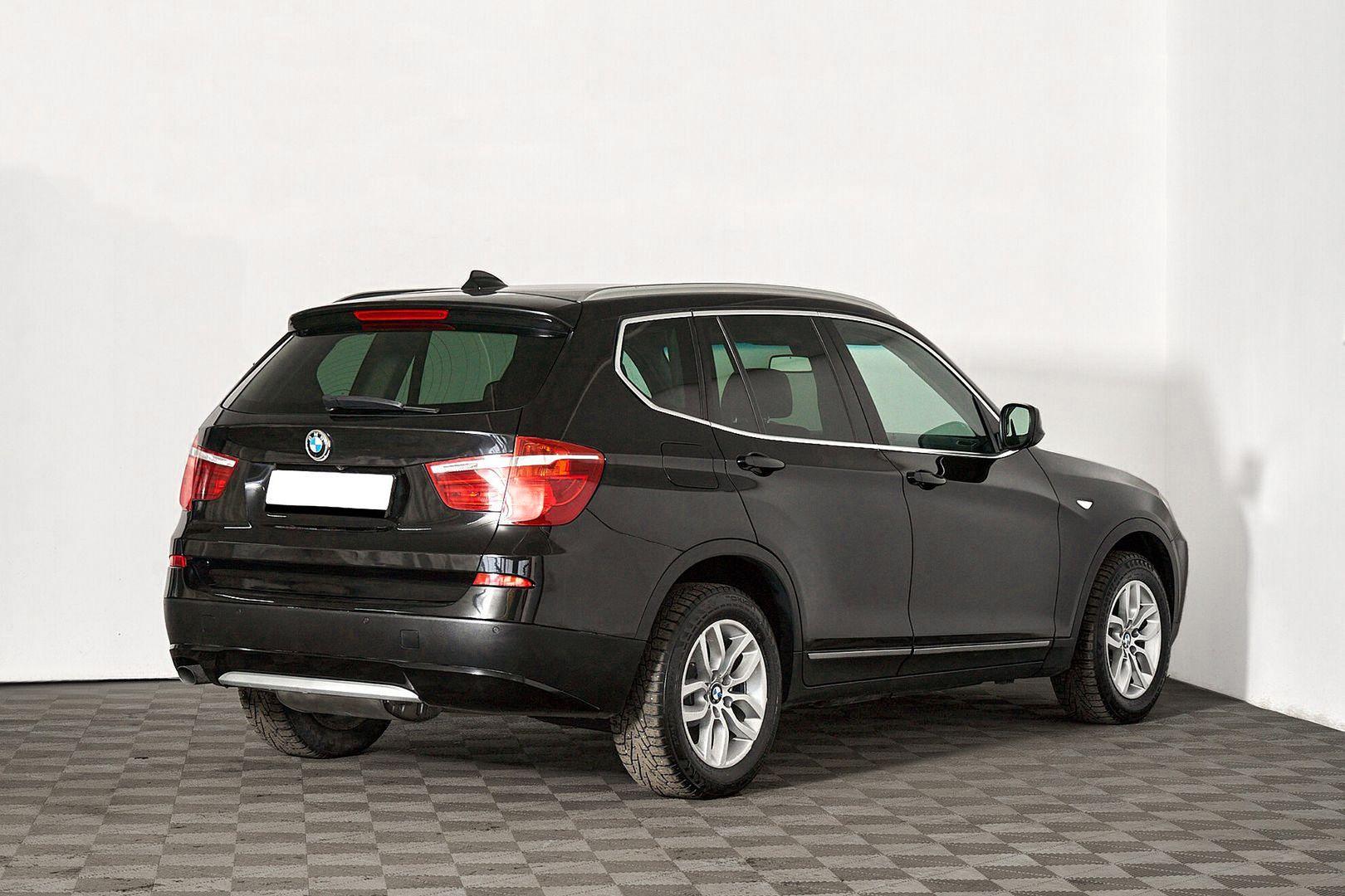 BMW X3 2013, черный
