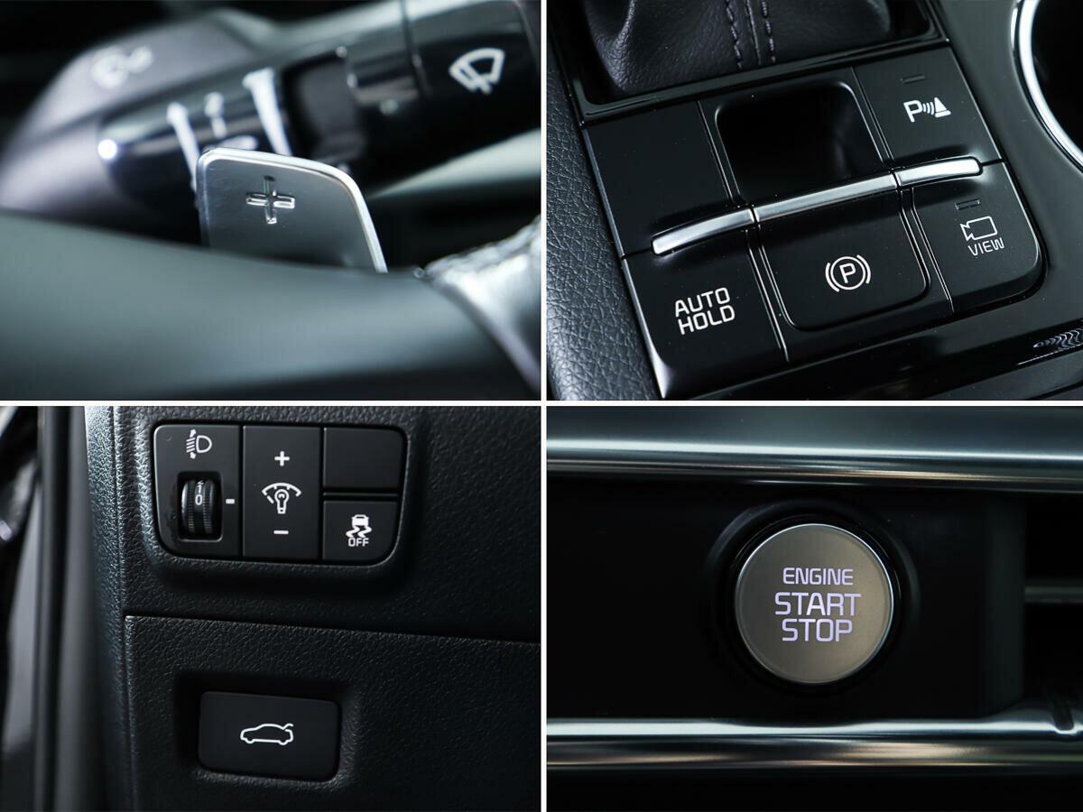 Kia K5 2022, черный