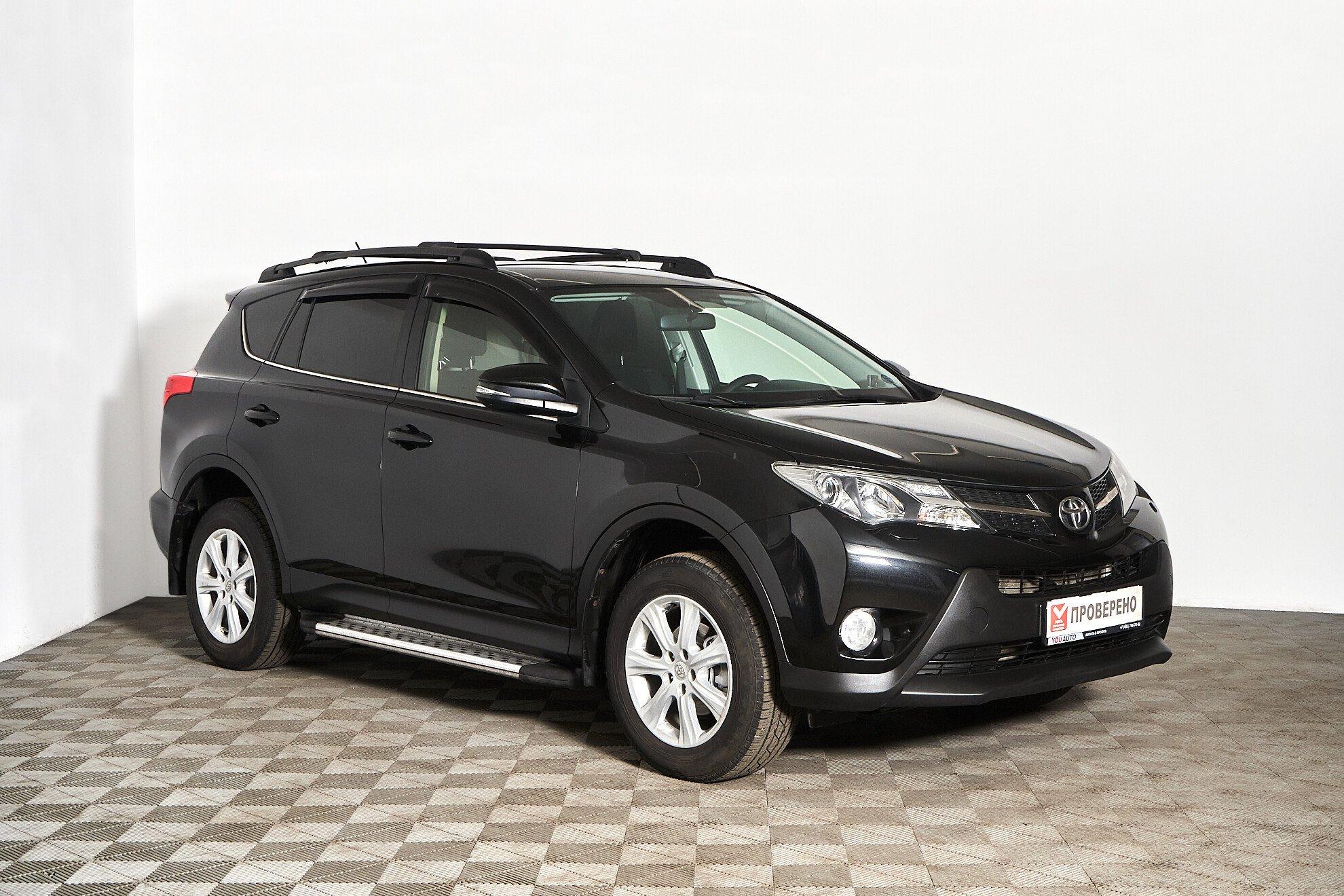 Toyota RAV4 2013, черный
