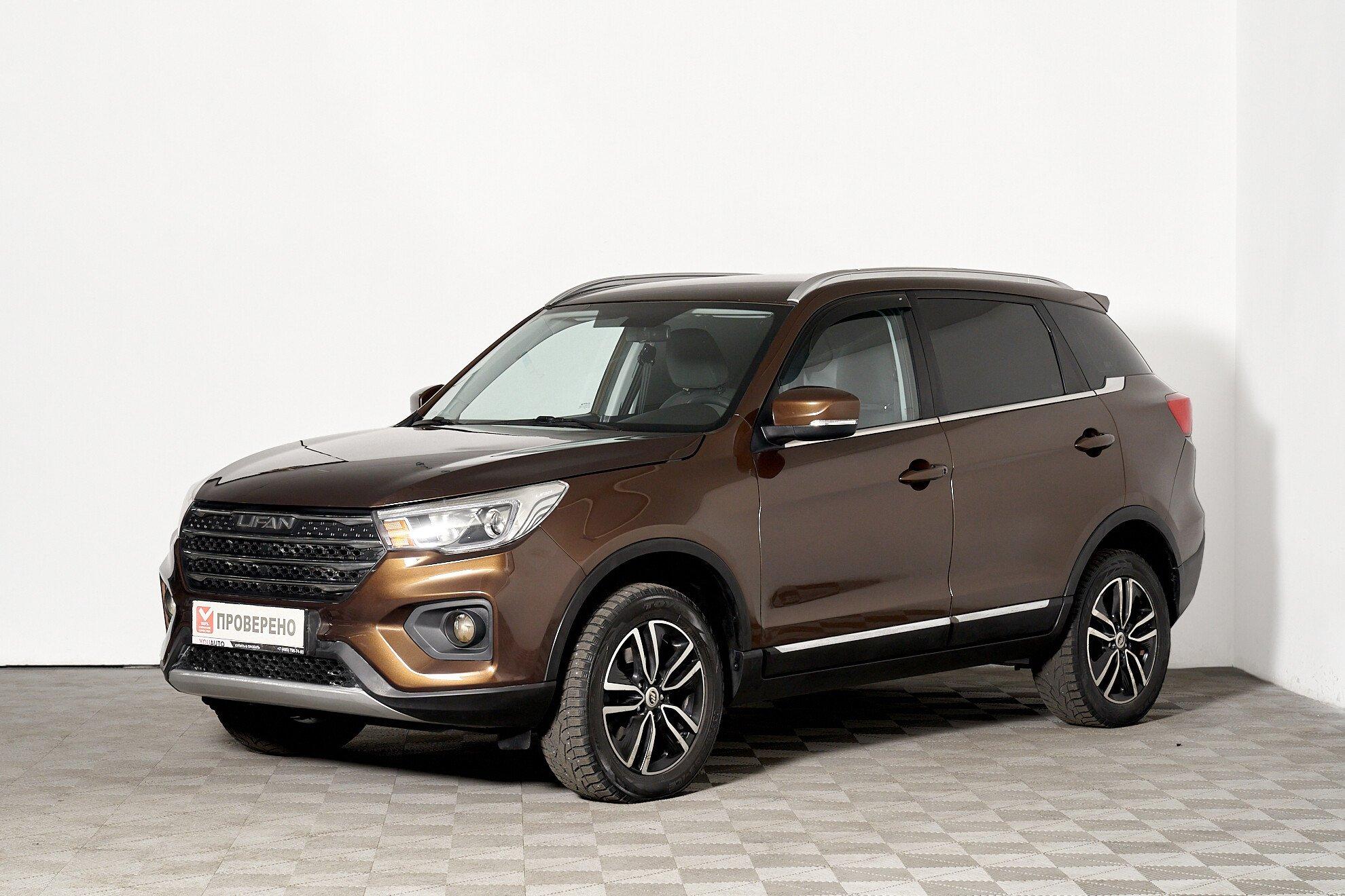 Lifan X70 2018, коричневый