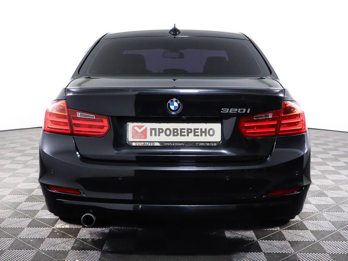 BMW 3 серии 2015, черный