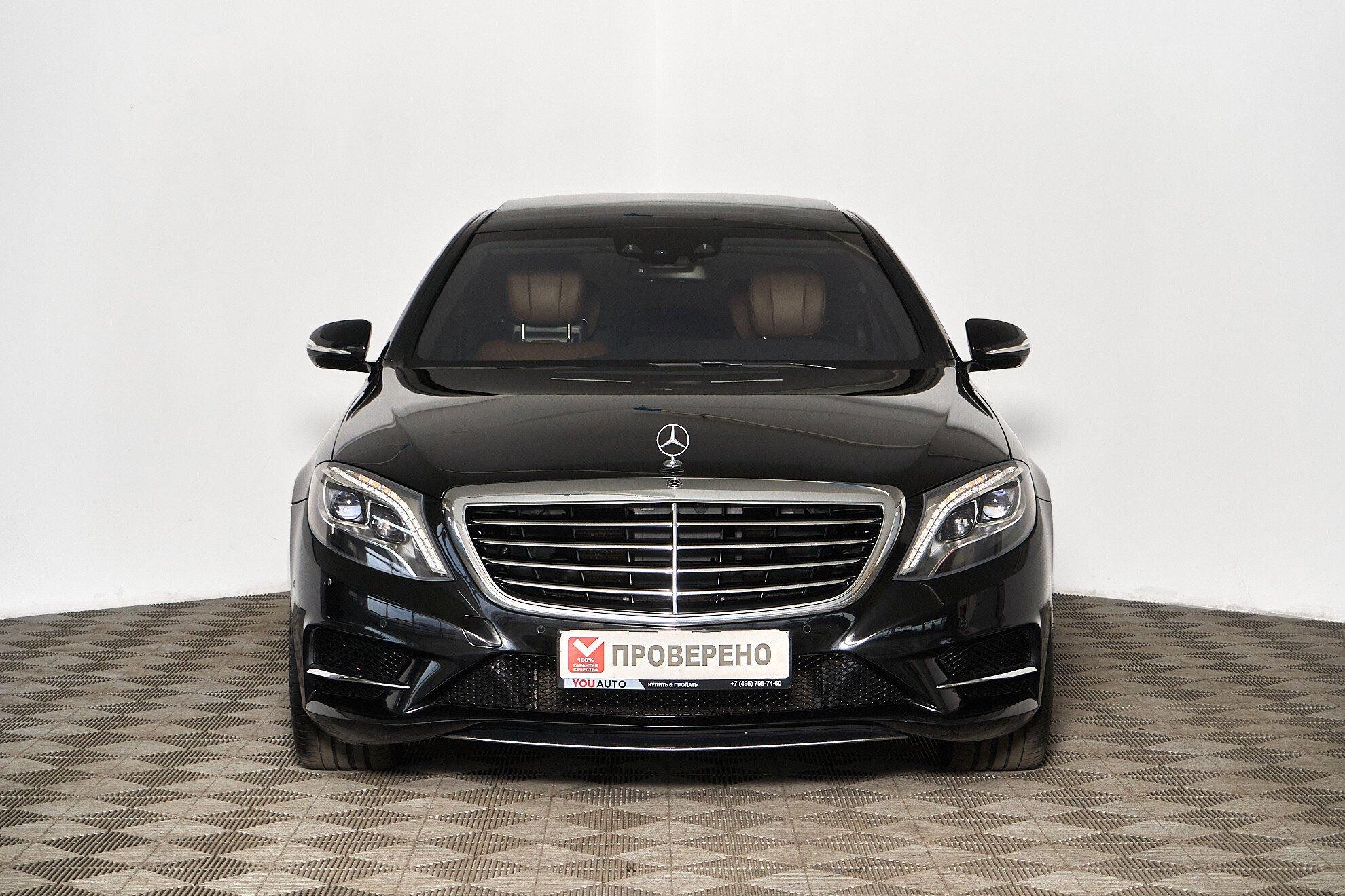 Mercedes-Benz S-Класс 2014, черный