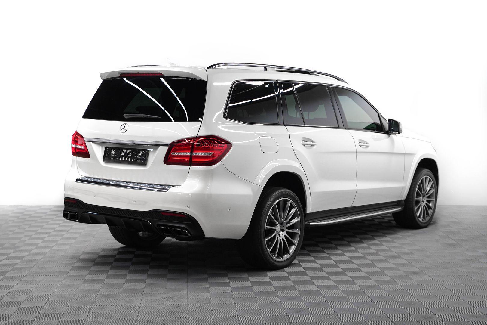 Mercedes-Benz GLS 2016, белый