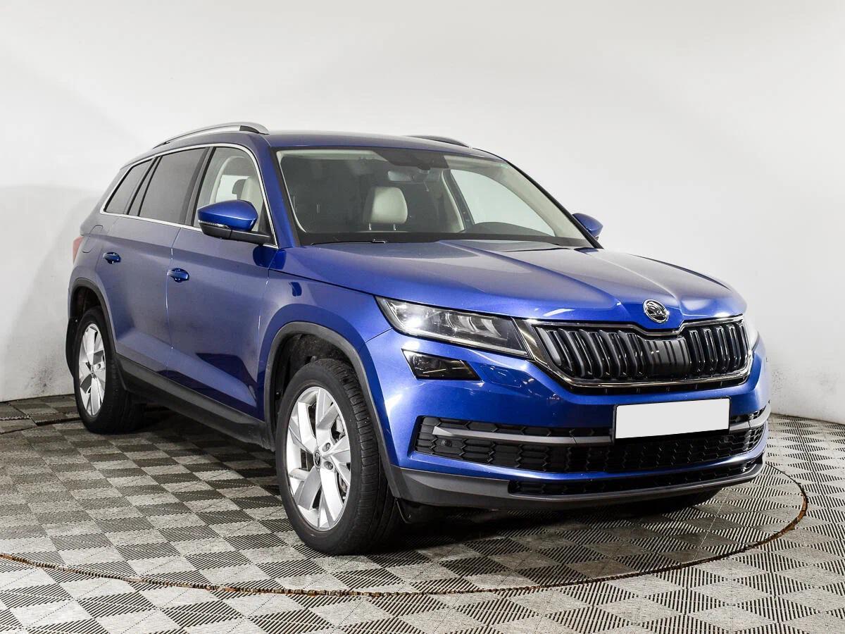 Skoda Kodiaq 2020, синий