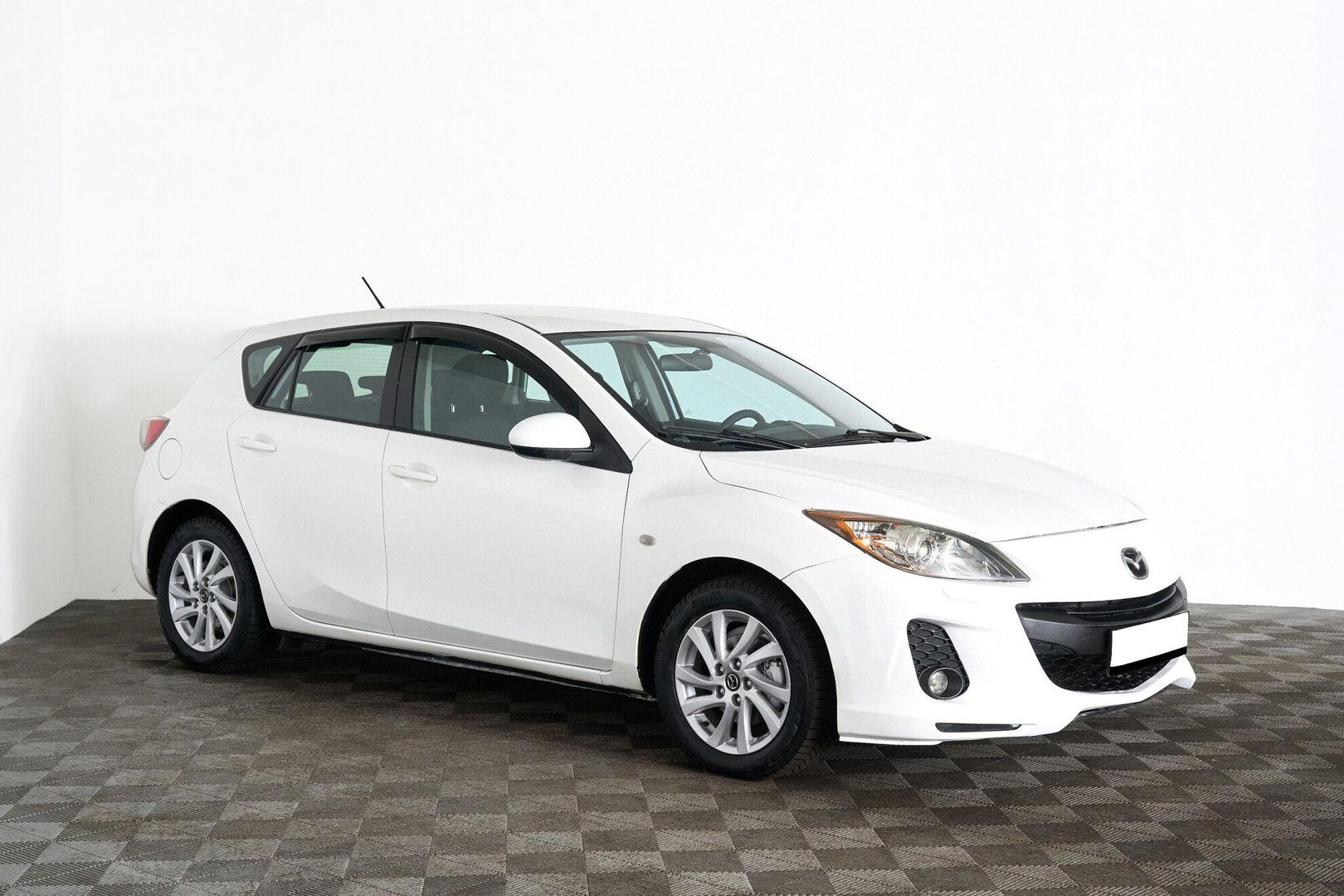 Mazda 3 2012, белый