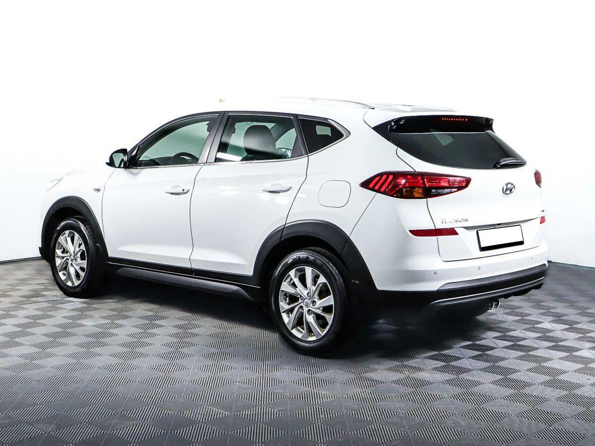 Hyundai Tucson 2020, белый