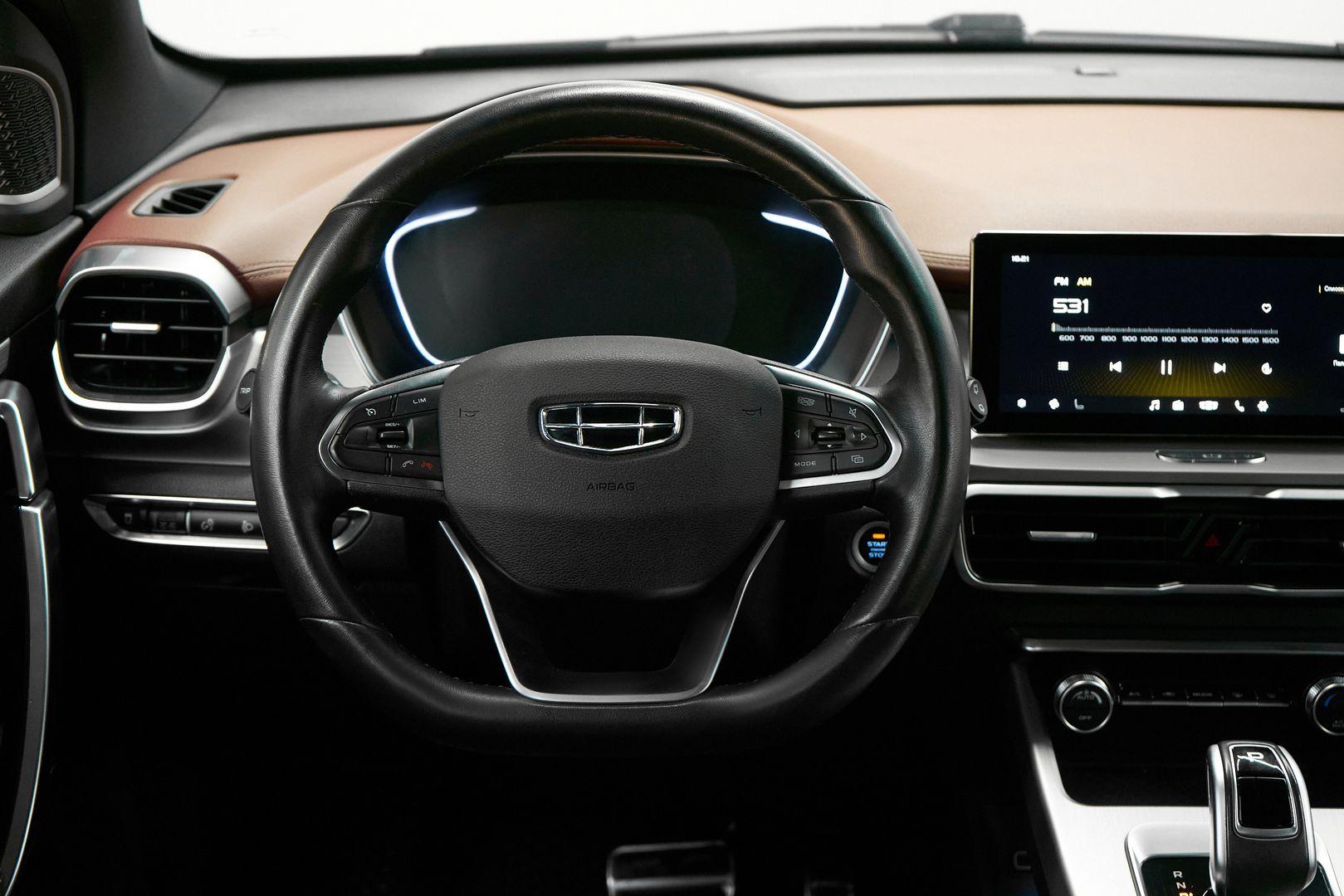 Geely Coolray 2021, черный