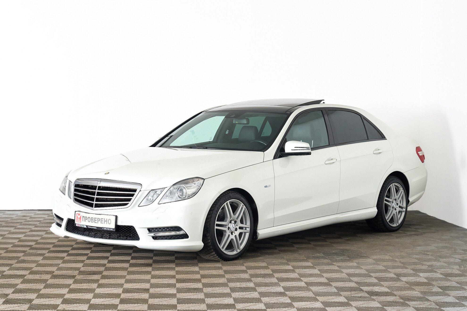 Mercedes-Benz E-Класс 2012, белый