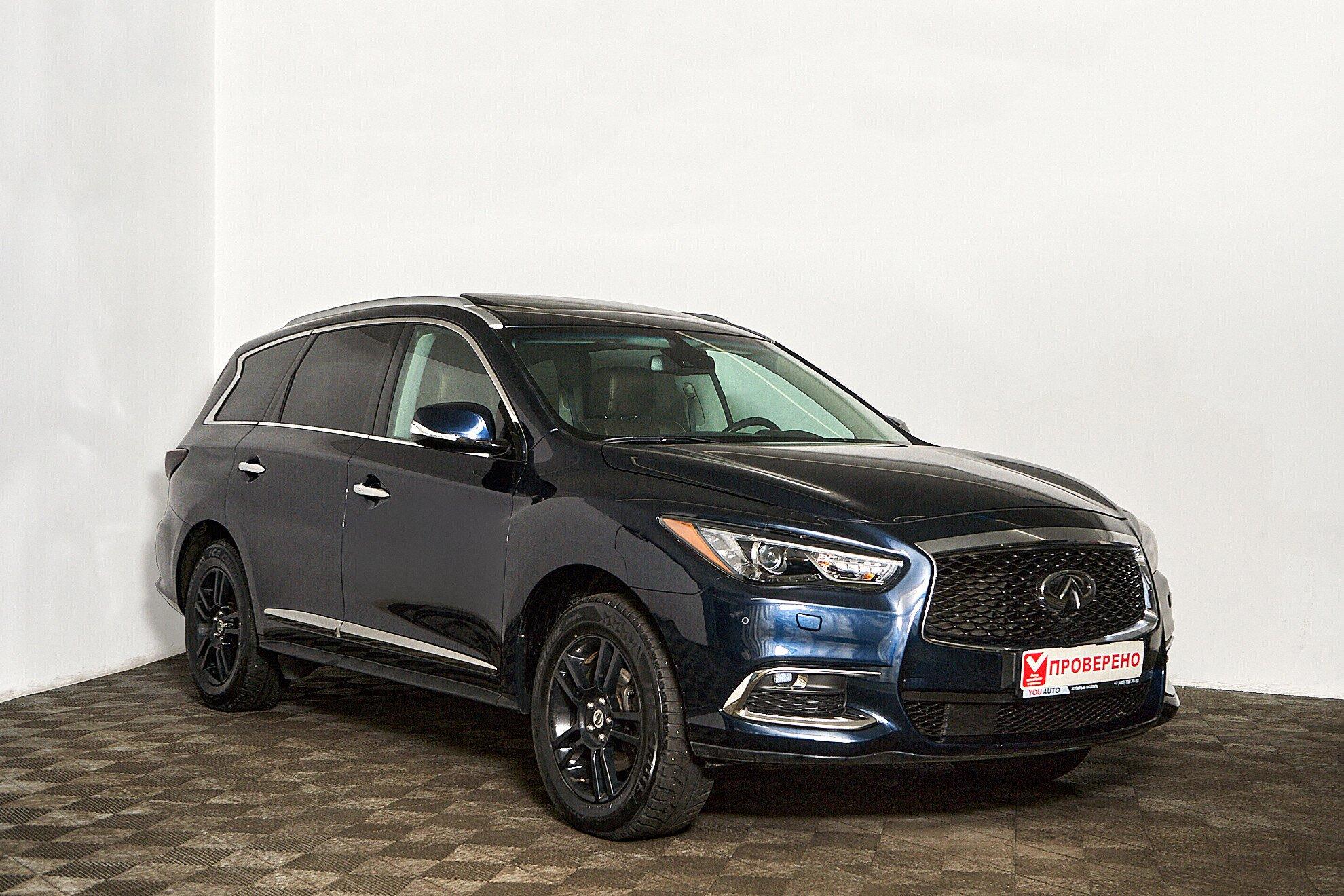 Infiniti QX60 2019, синий