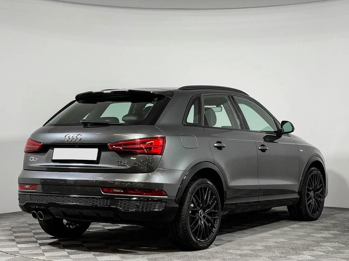 Audi Q3 2017, серый