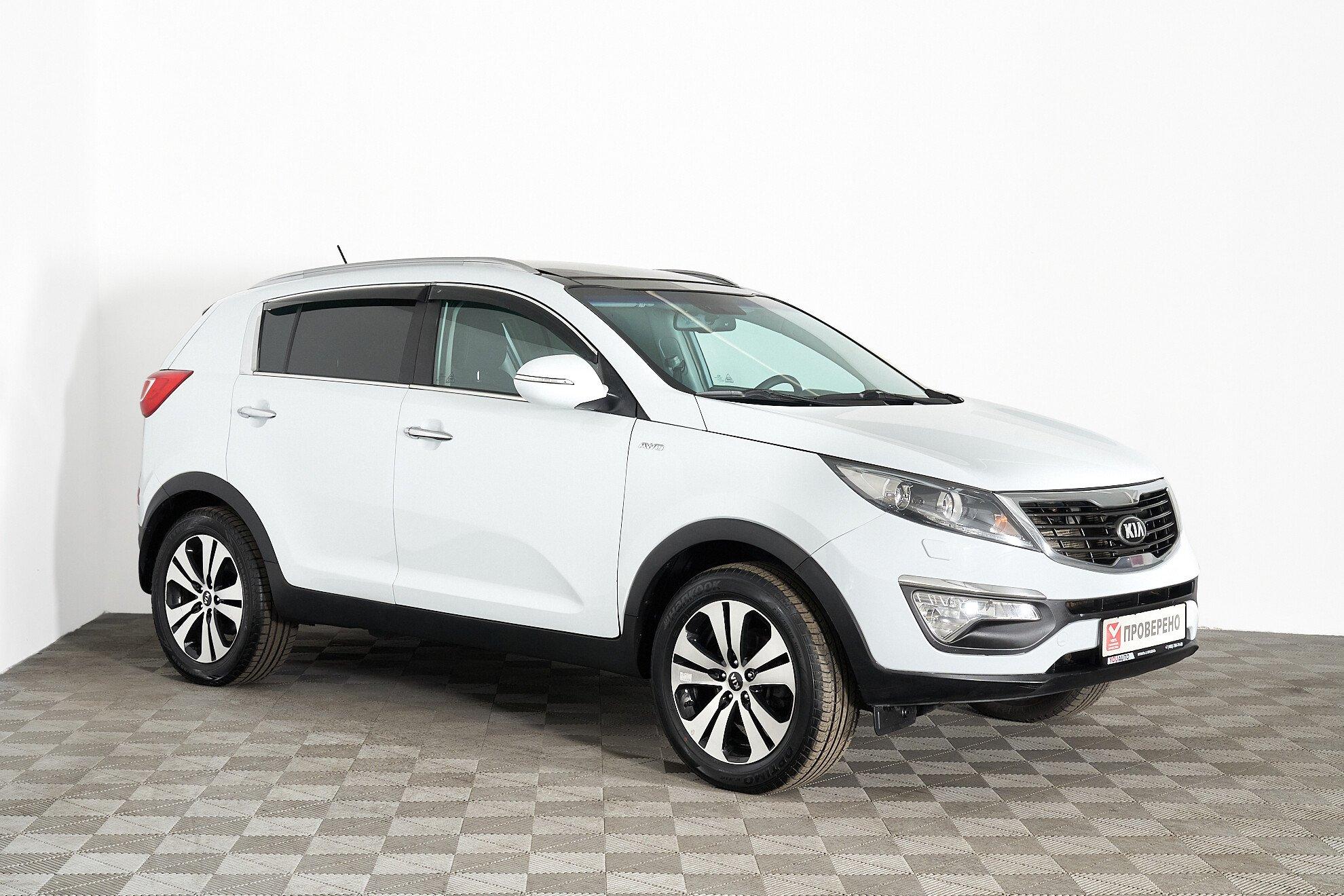 Kia Sportage 2014, белый