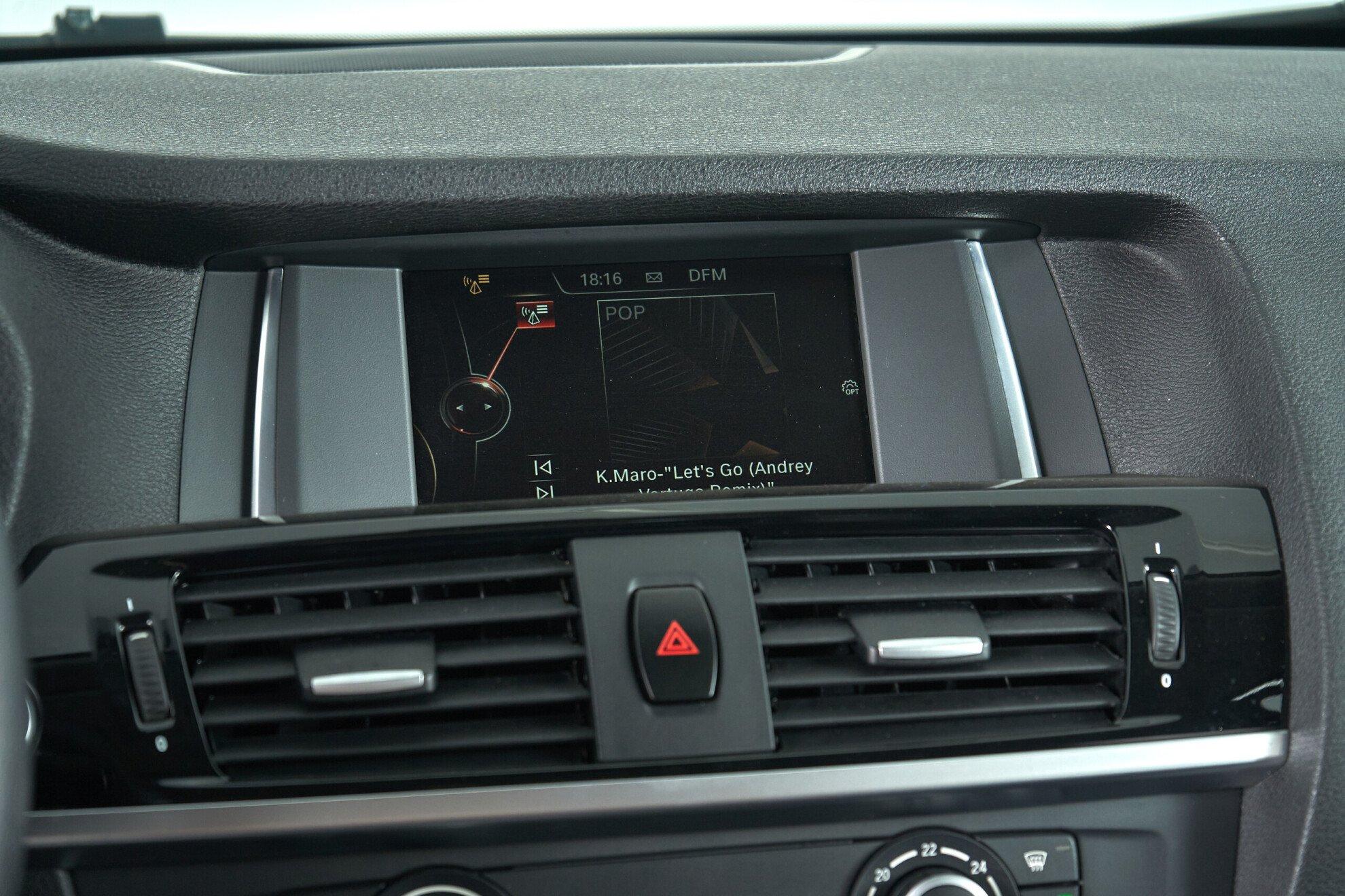 BMW X3 2016, синий
