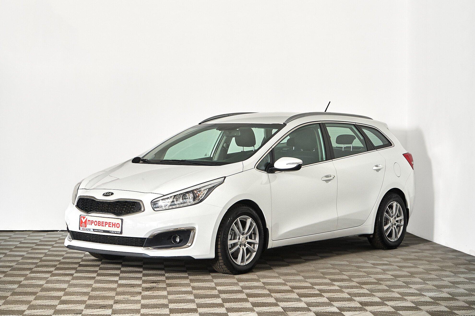 Kia Ceed 2016, белый