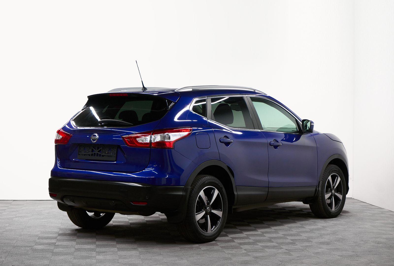 Nissan Qashqai 2014, синий