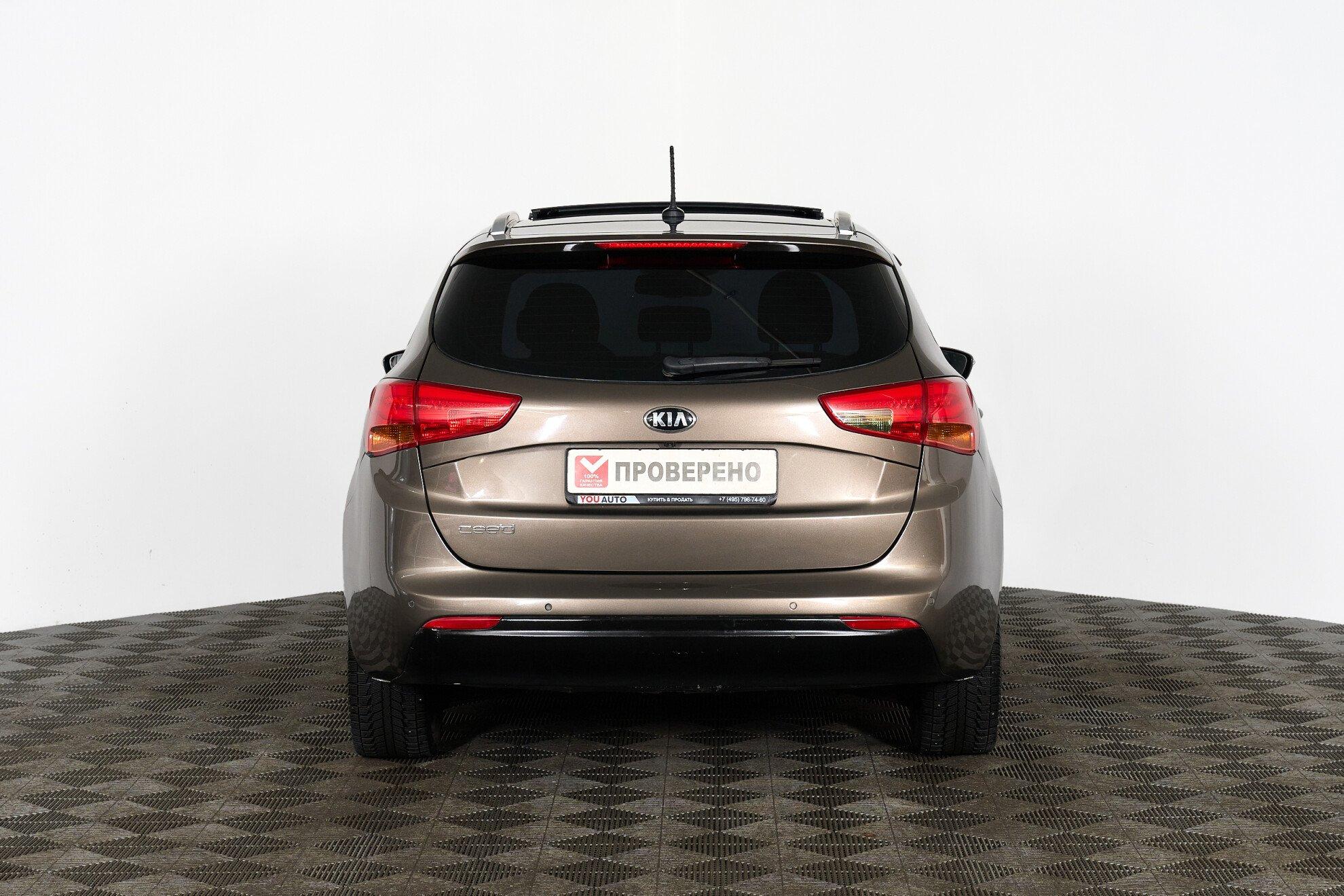 Kia Ceed 2014, коричневый