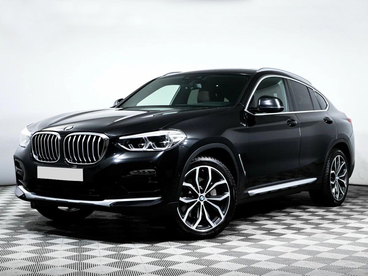 BMW X4 2019, черный