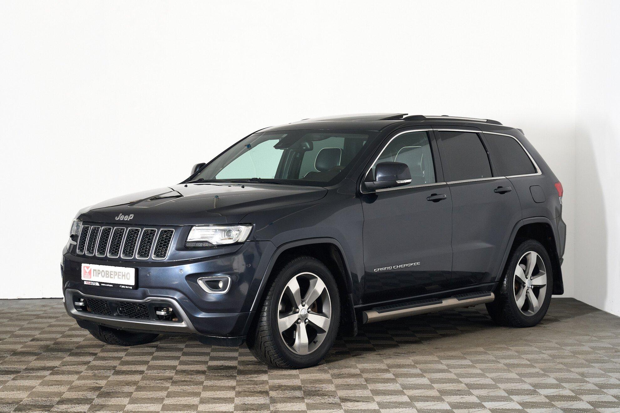 Jeep Grand Cherokee 2014, серый