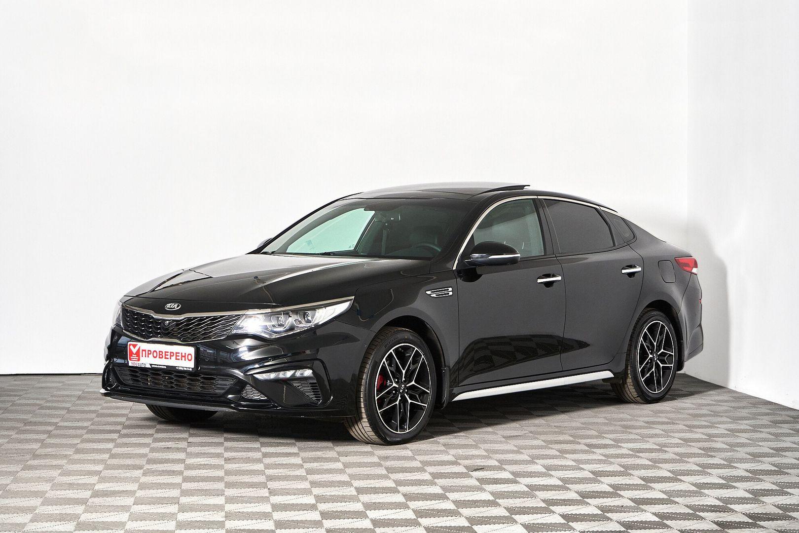 Kia Optima 2019, черный