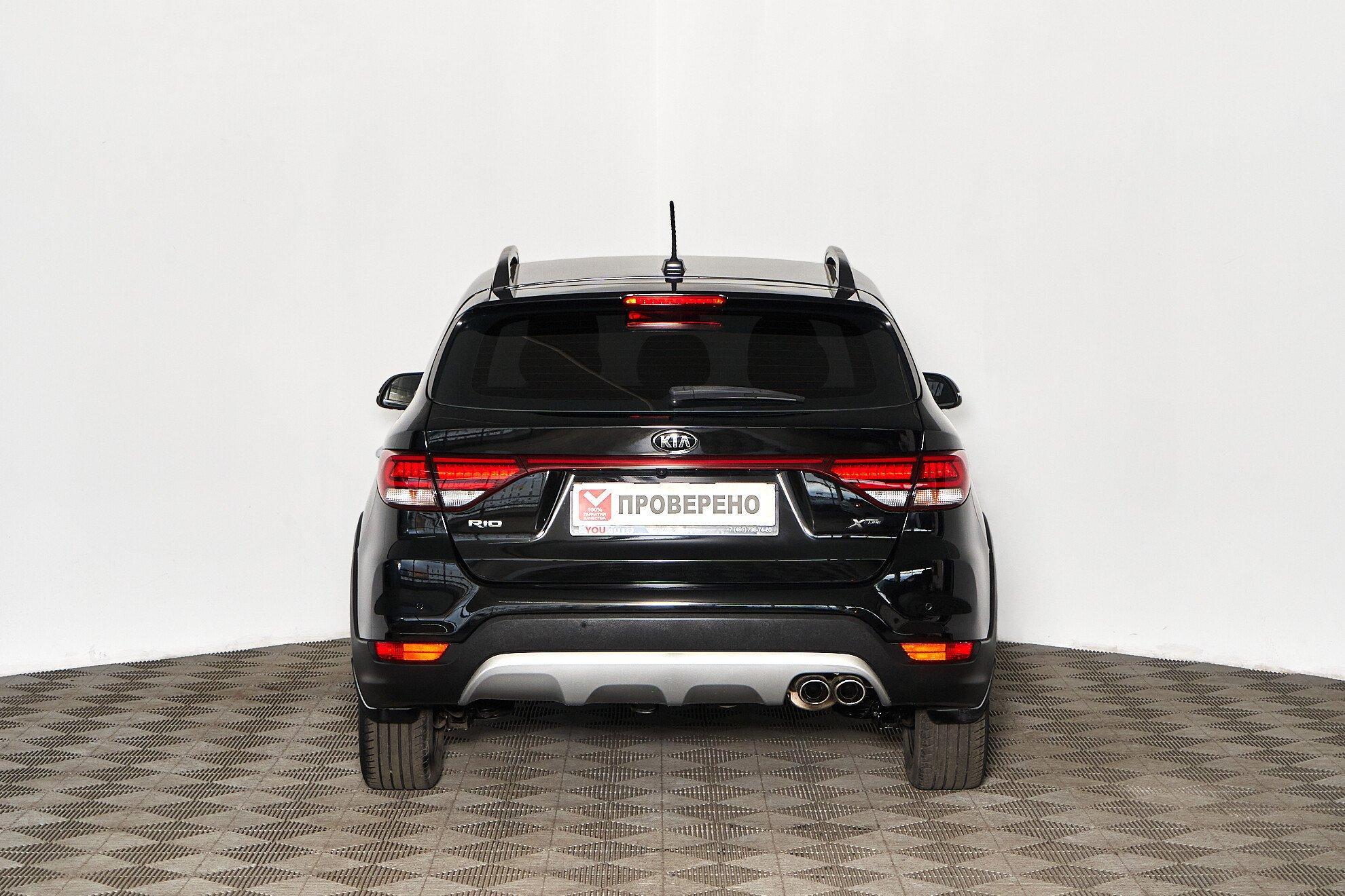 Kia Rio X-Line 2019, черный