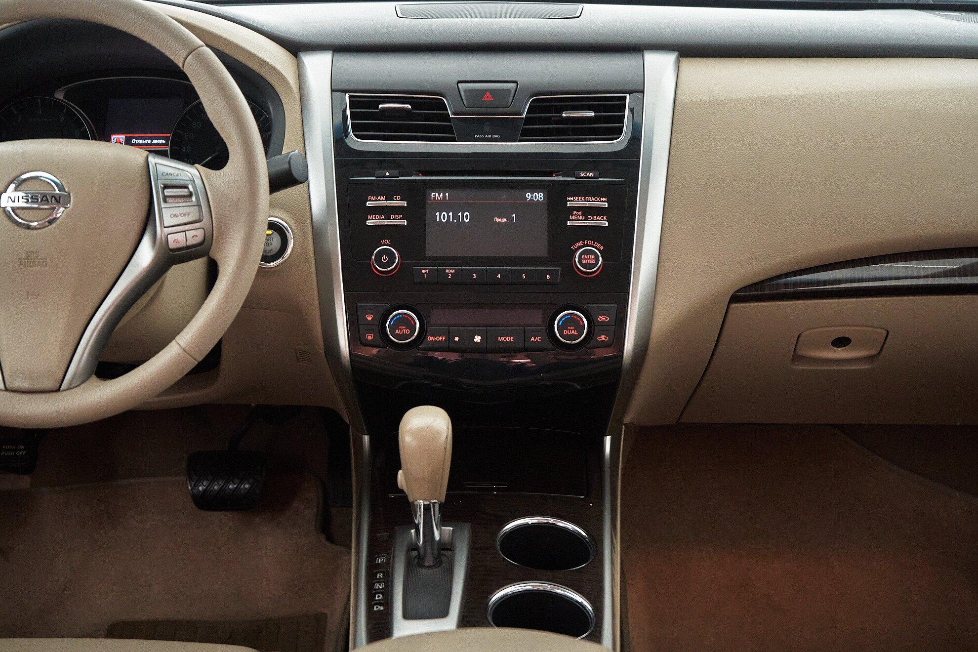 Nissan Teana 2014, черный