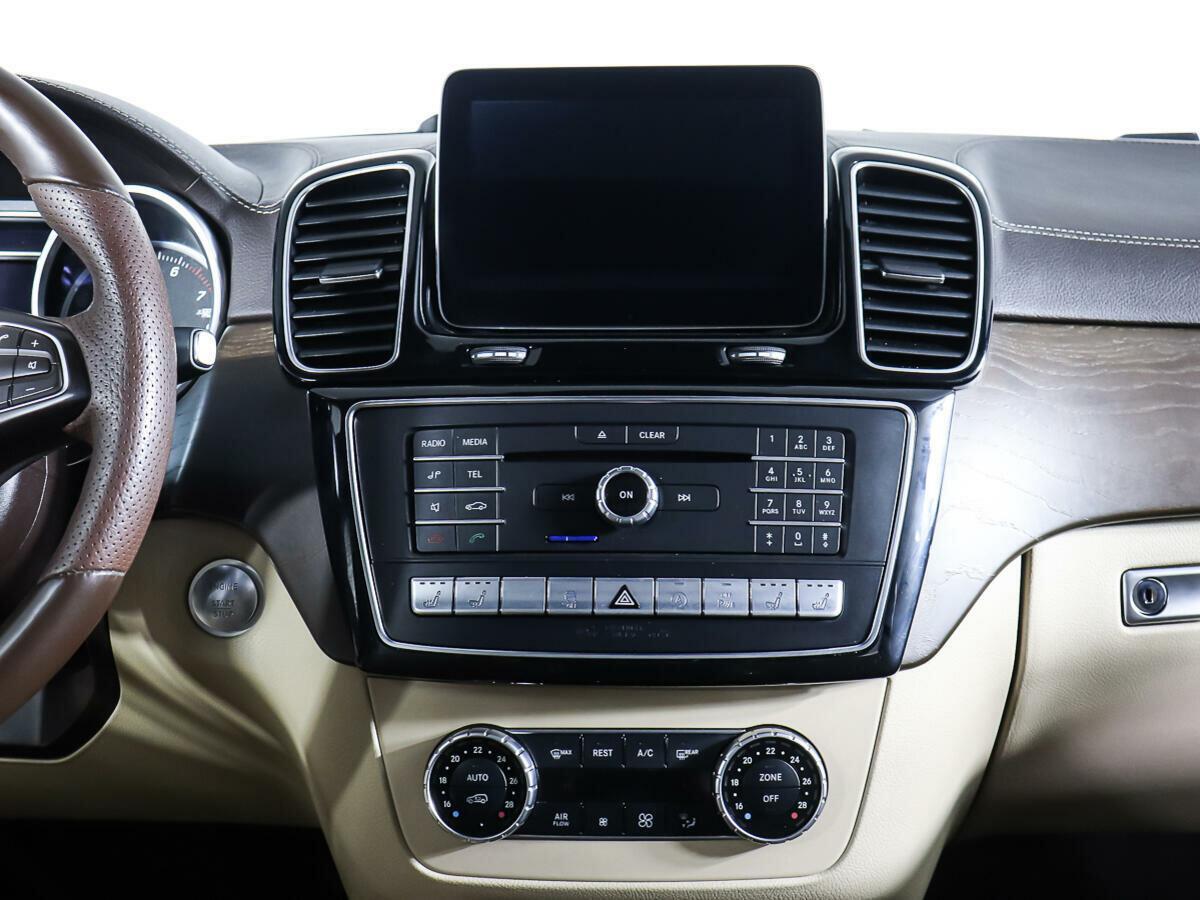 Mercedes-Benz GLS 2016, синий