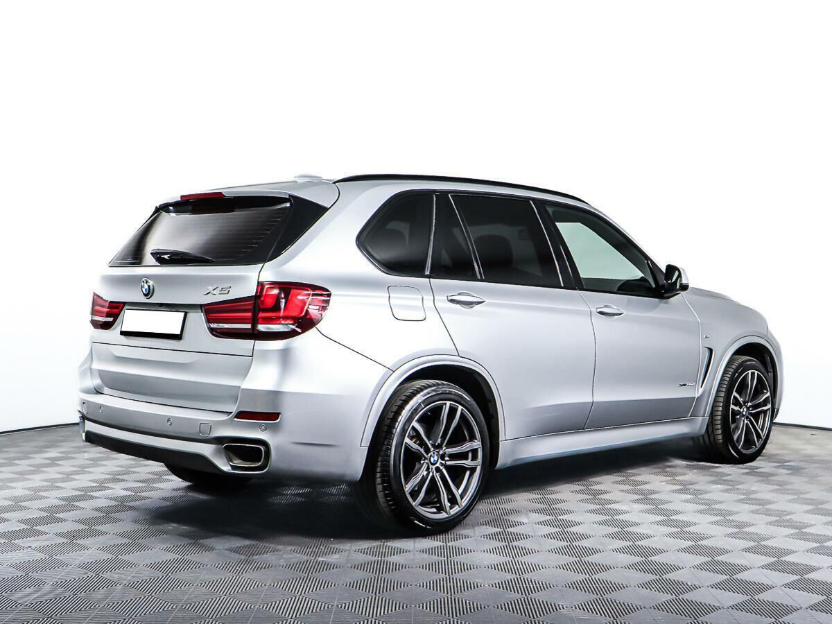 BMW X5 2016, серебряный