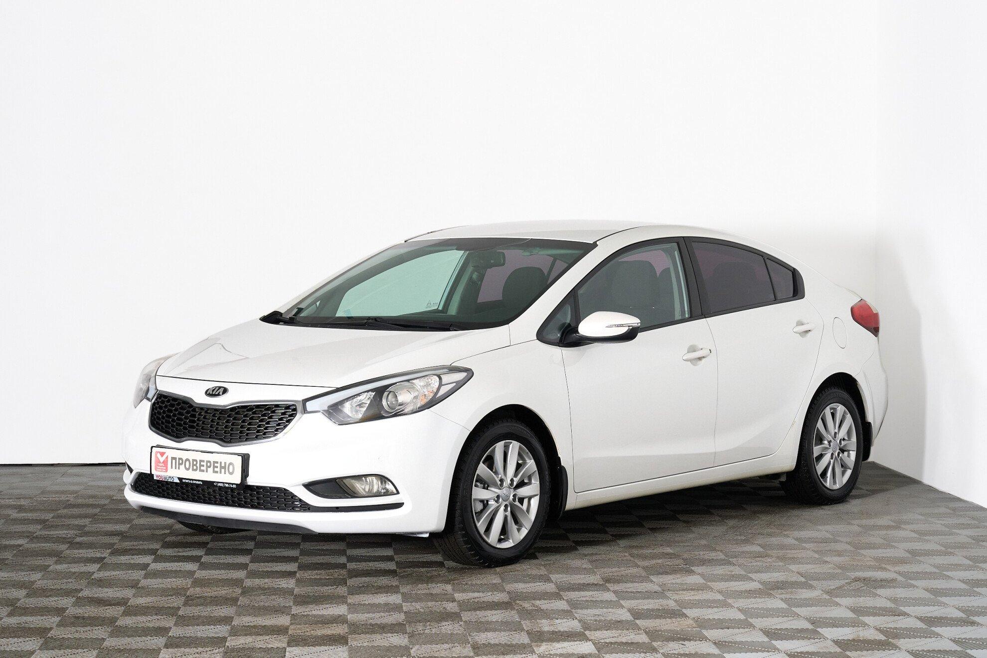Kia Cerato 2015, белый
