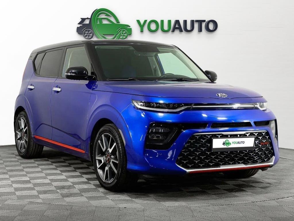Kia Soul 2020, синий
