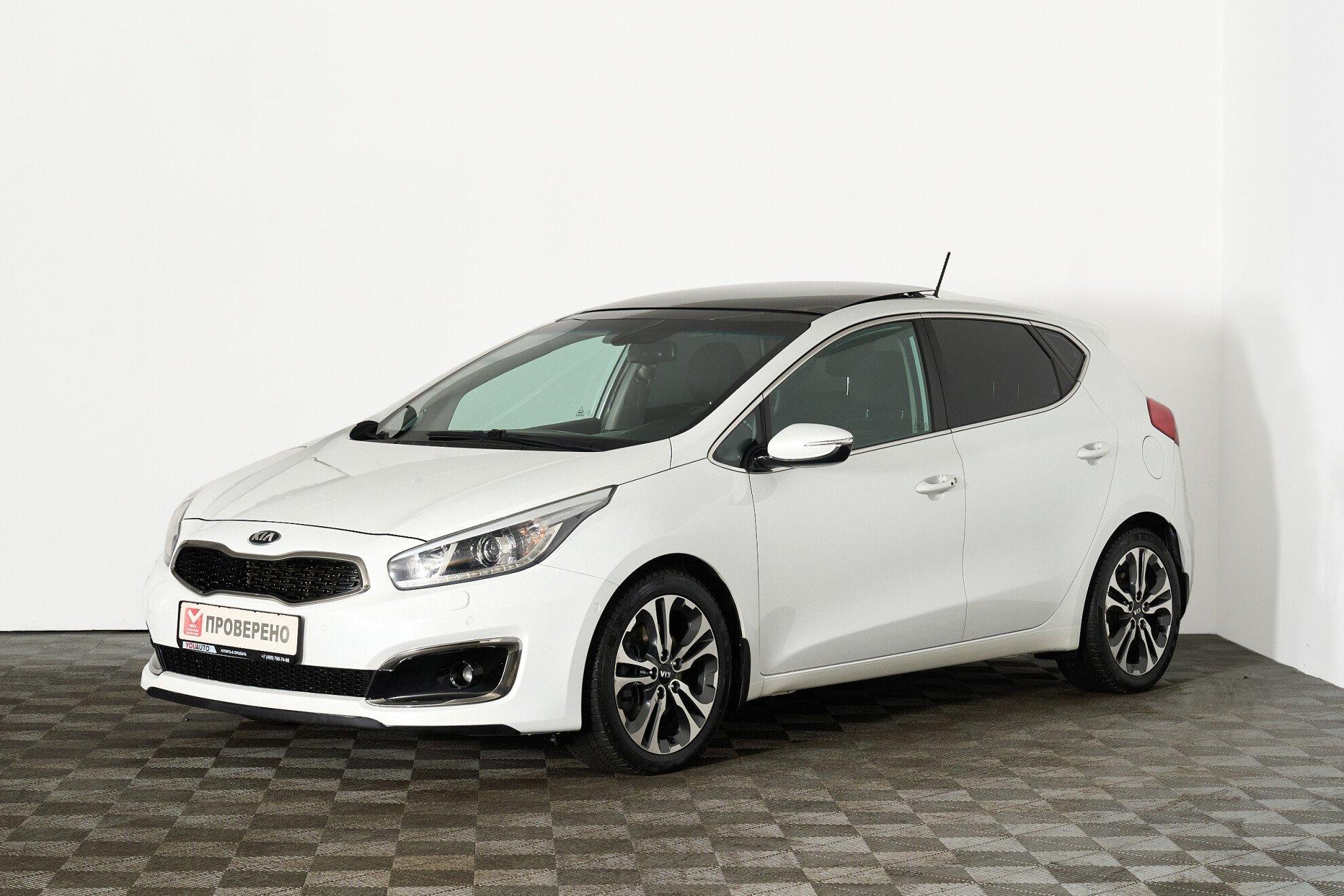 Kia Ceed 2017, белый