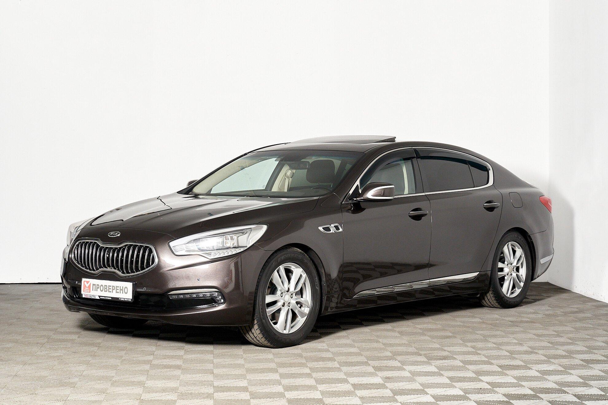 Kia Quoris 2013, коричневый