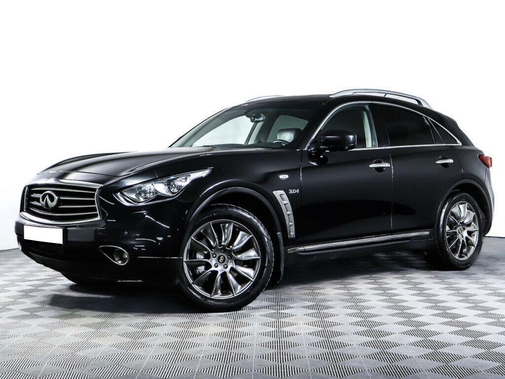 Infiniti QX70 2016, черный