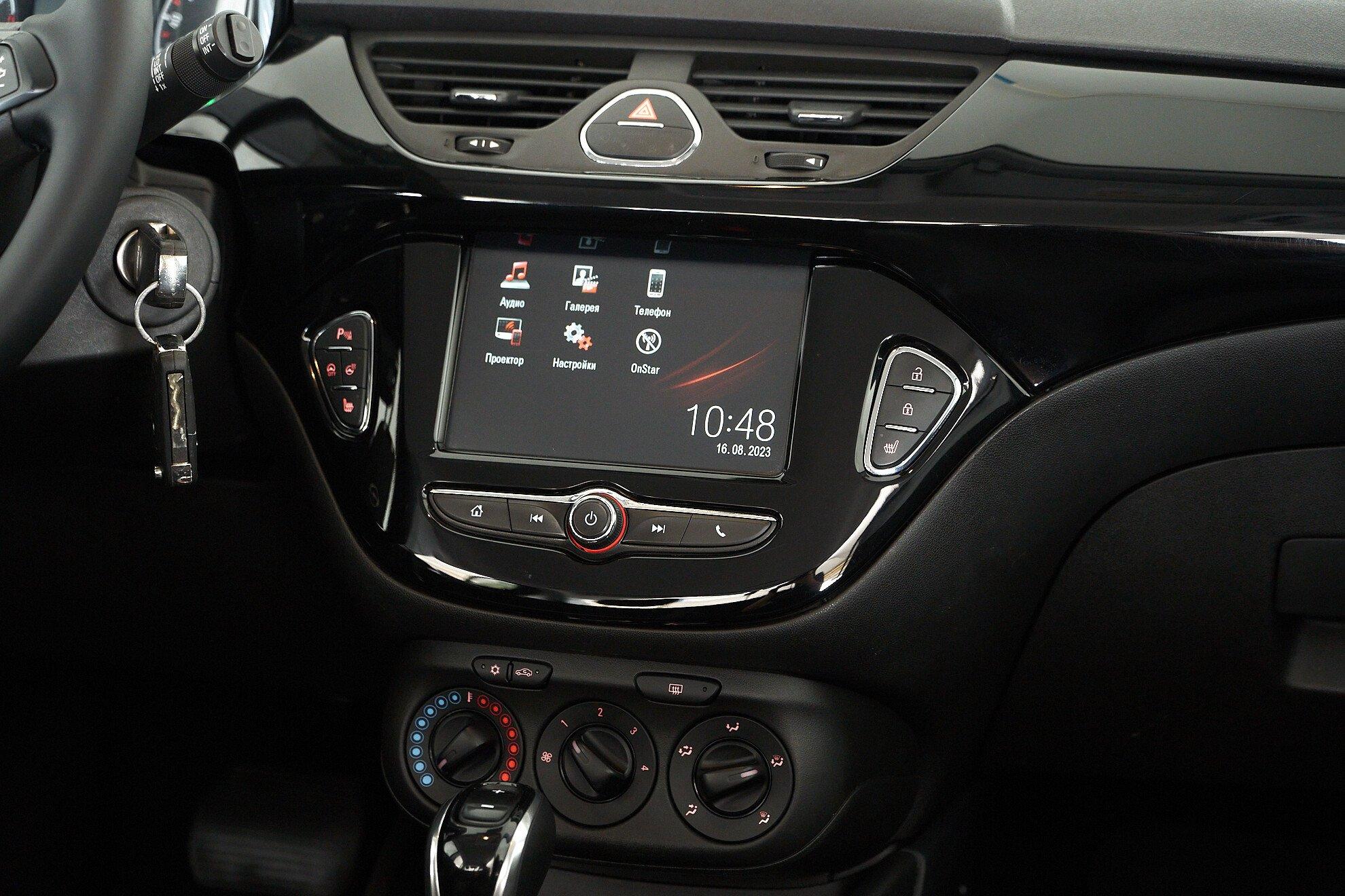 Opel Corsa 2018, черный