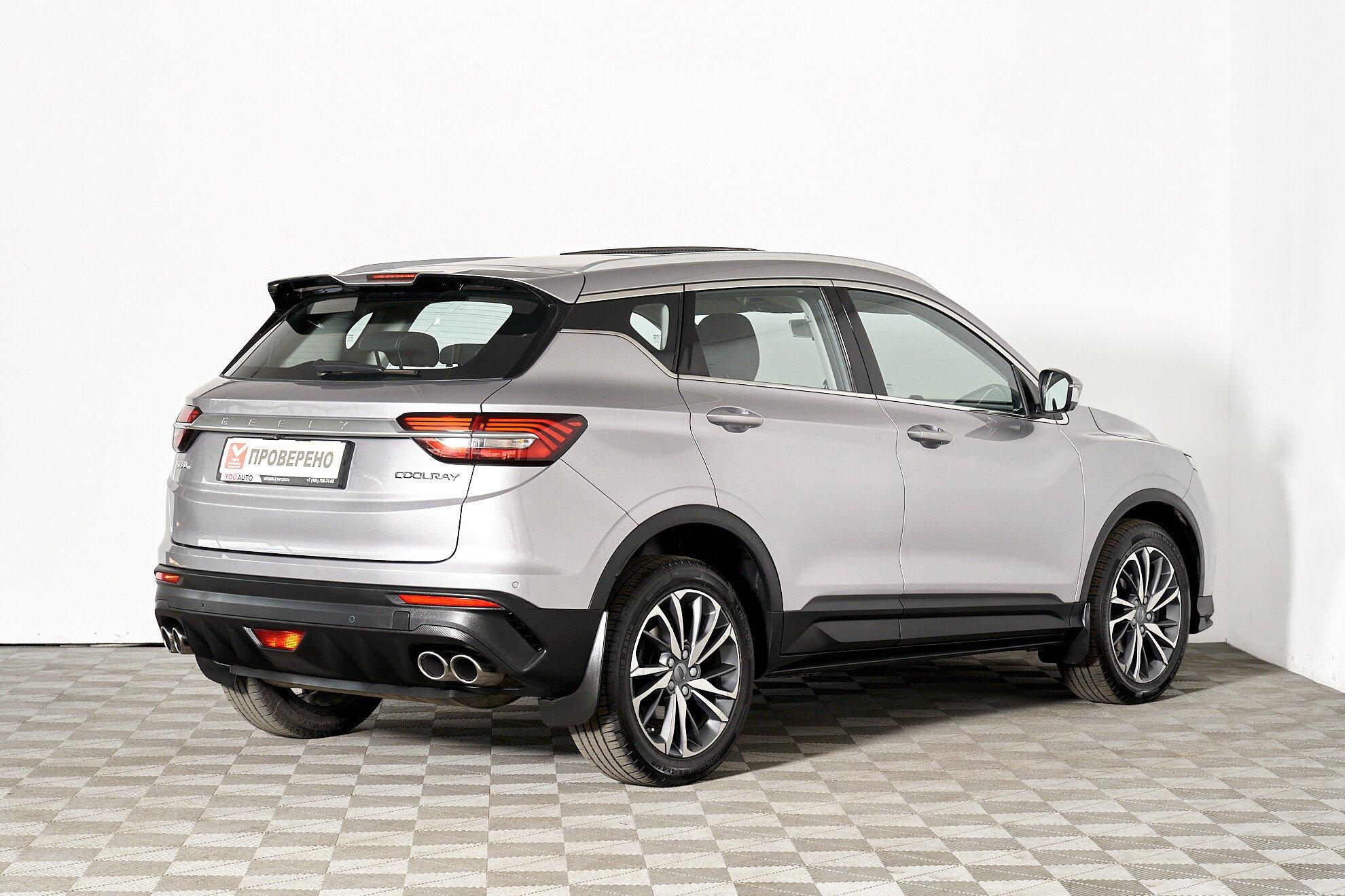 Geely Coolray 2022, серебряный