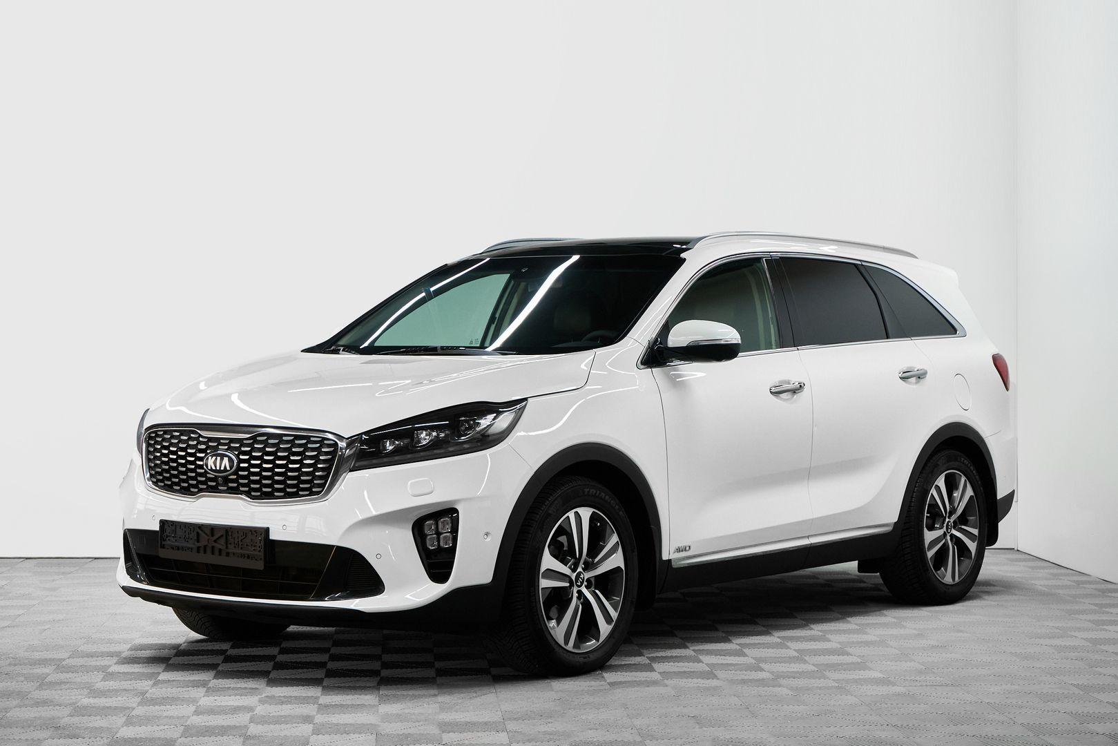 Kia Sorento 2018, белый