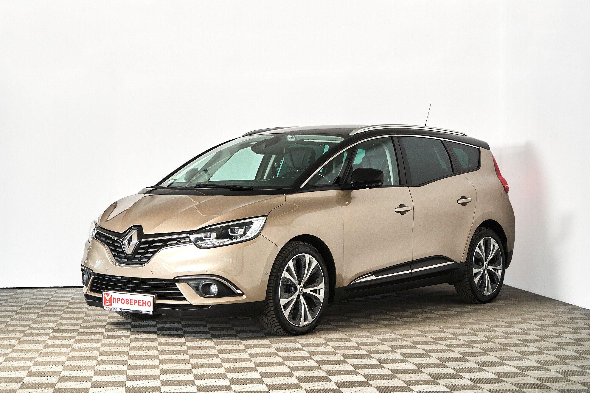Renault Scenic 2016, коричневый