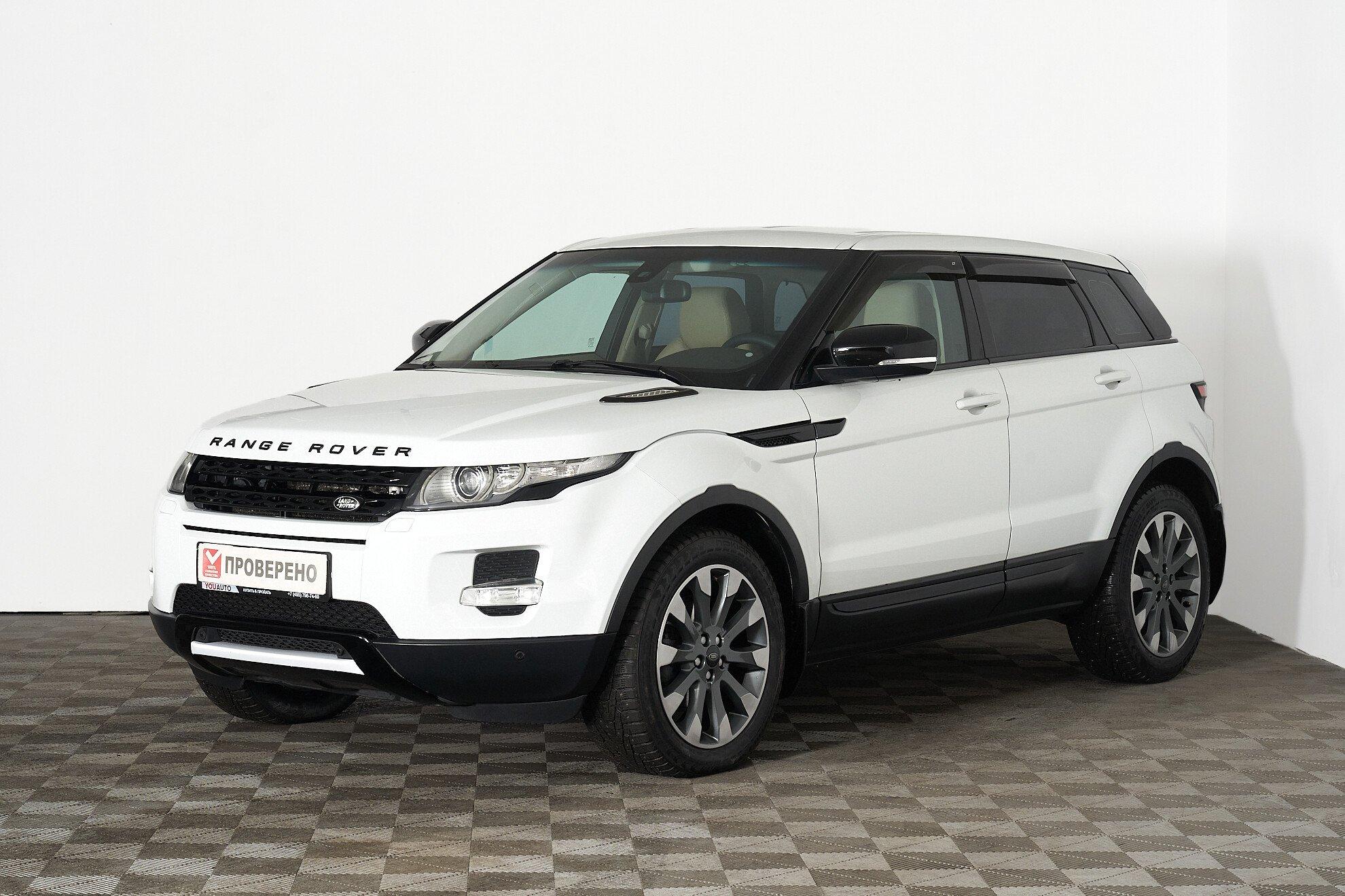 Land Rover Range Rover Evoque 2014, белый