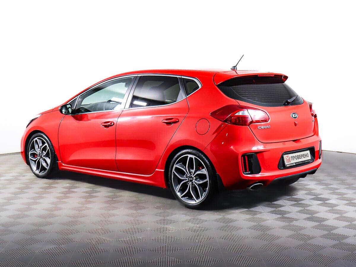 Kia Ceed GT 2018, красный