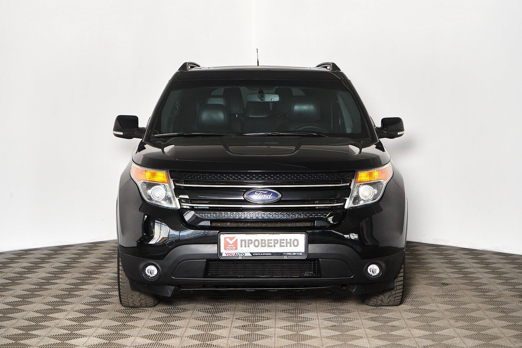 Ford Explorer 2013, черный