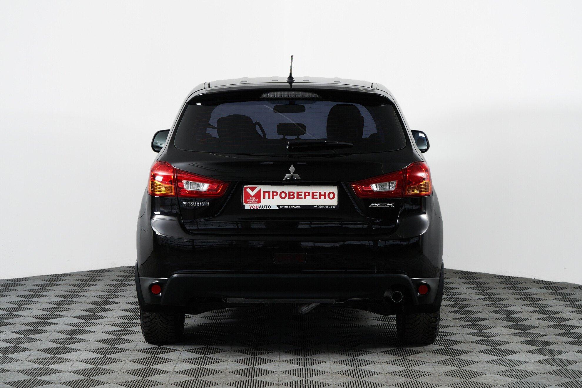 Mitsubishi ASX 2013, черный