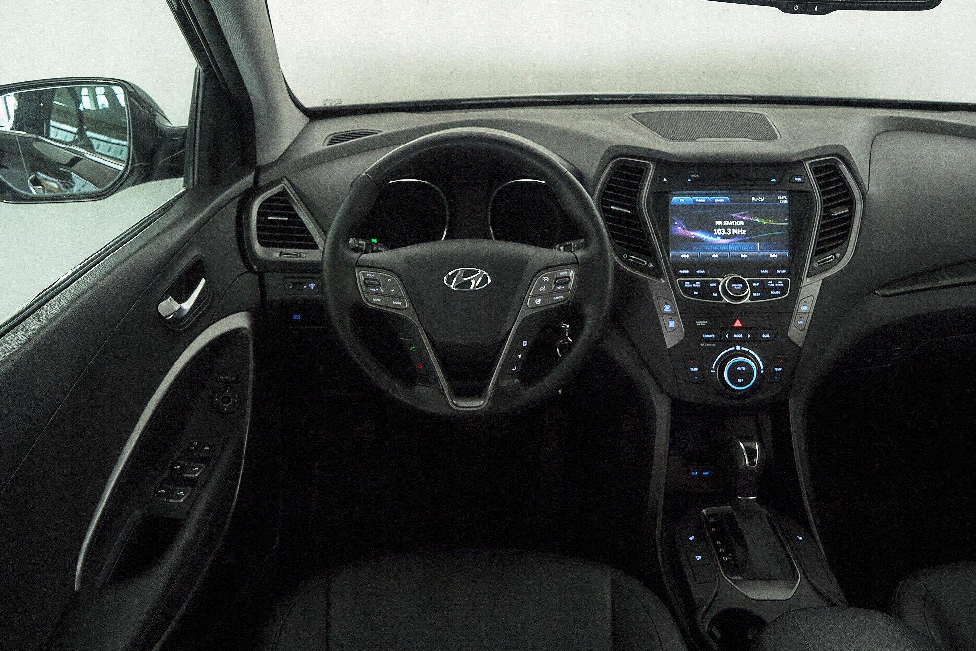 Hyundai Santa Fe 2013, черный