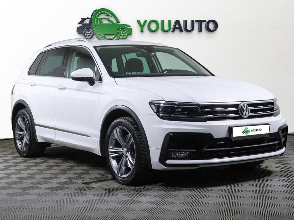 Volkswagen Tiguan 2020, белый