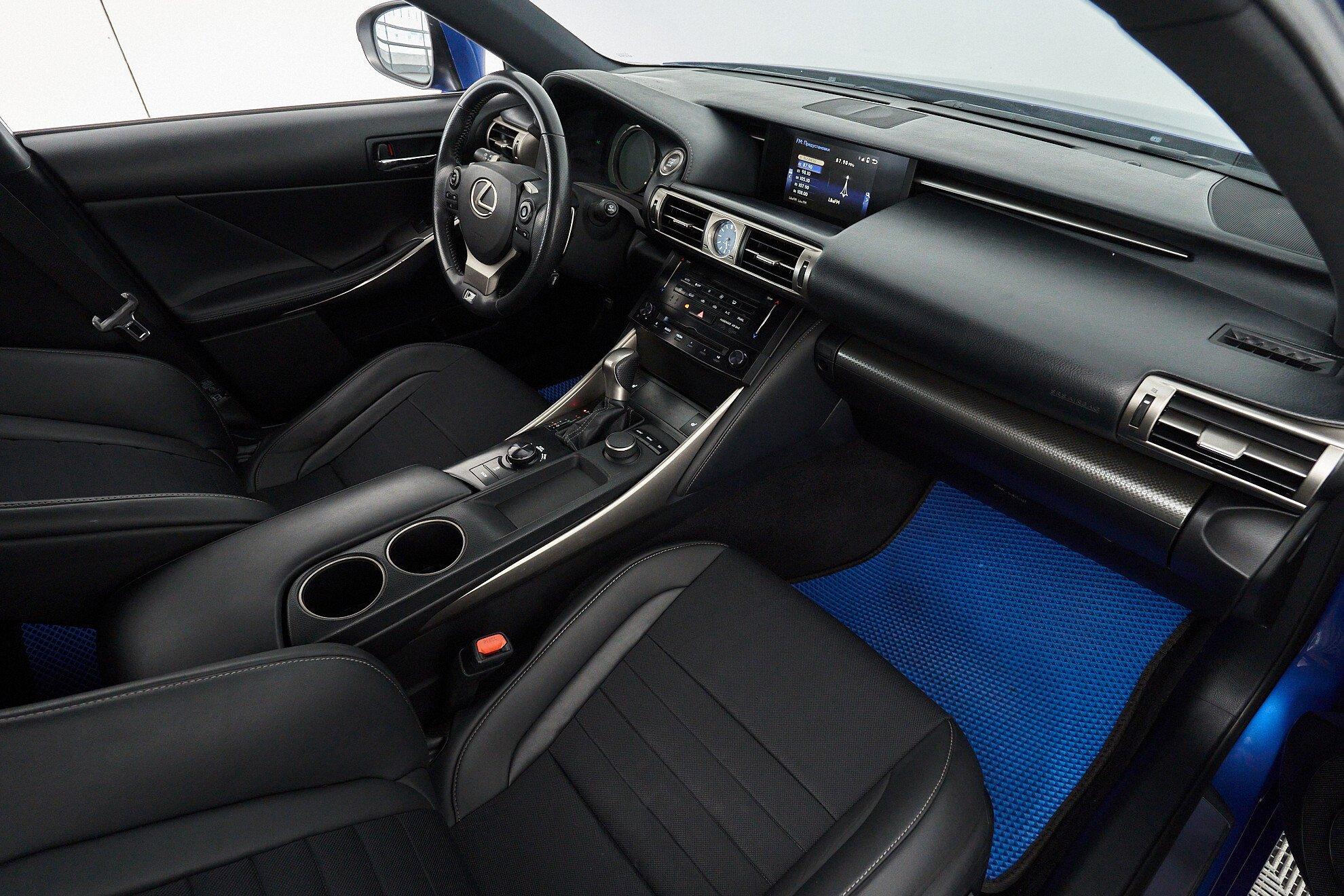 Lexus IS 2014, синий