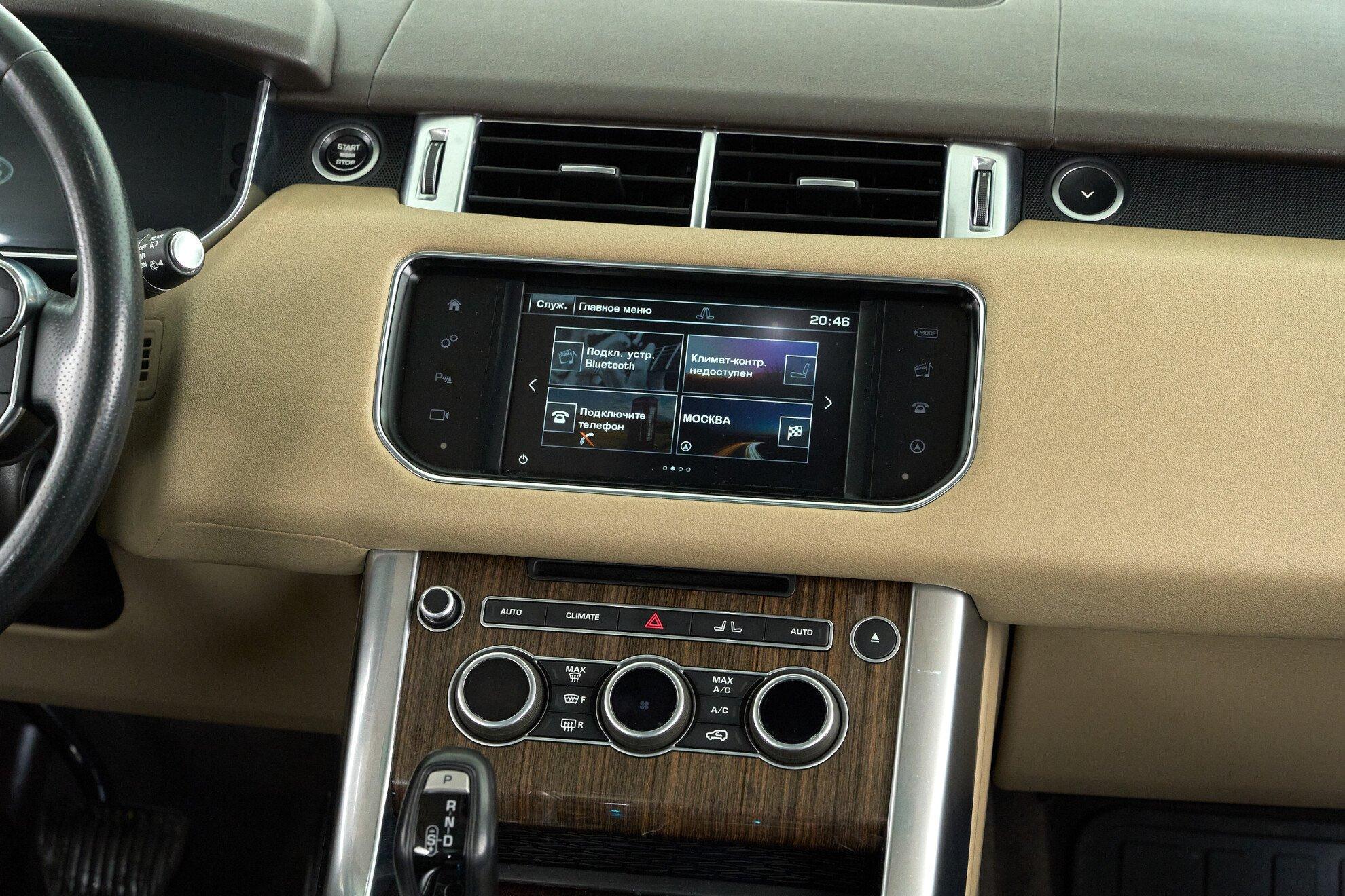 Land Rover Range Rover Sport 2016, белый